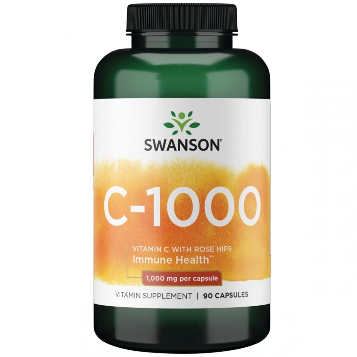 SWANSON C-VITAMIIN KOOS KIBUVITSAGA 1000MG 90 KAPSLIT