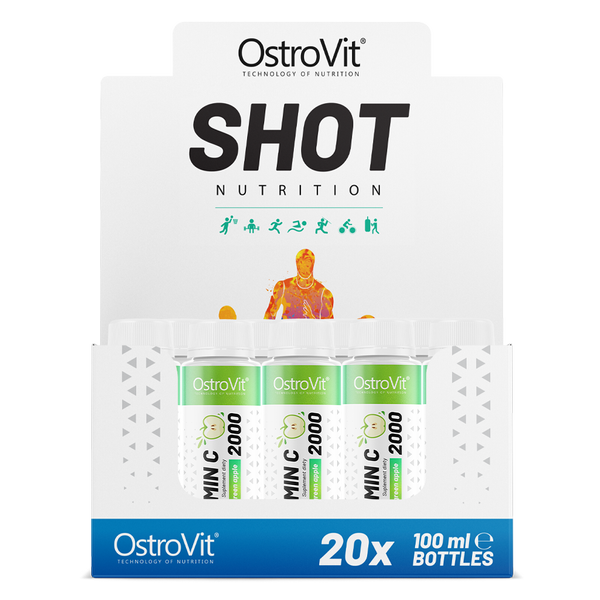 OstroVit C-vitamiin 2000 SHOT, 20 x 100 ml