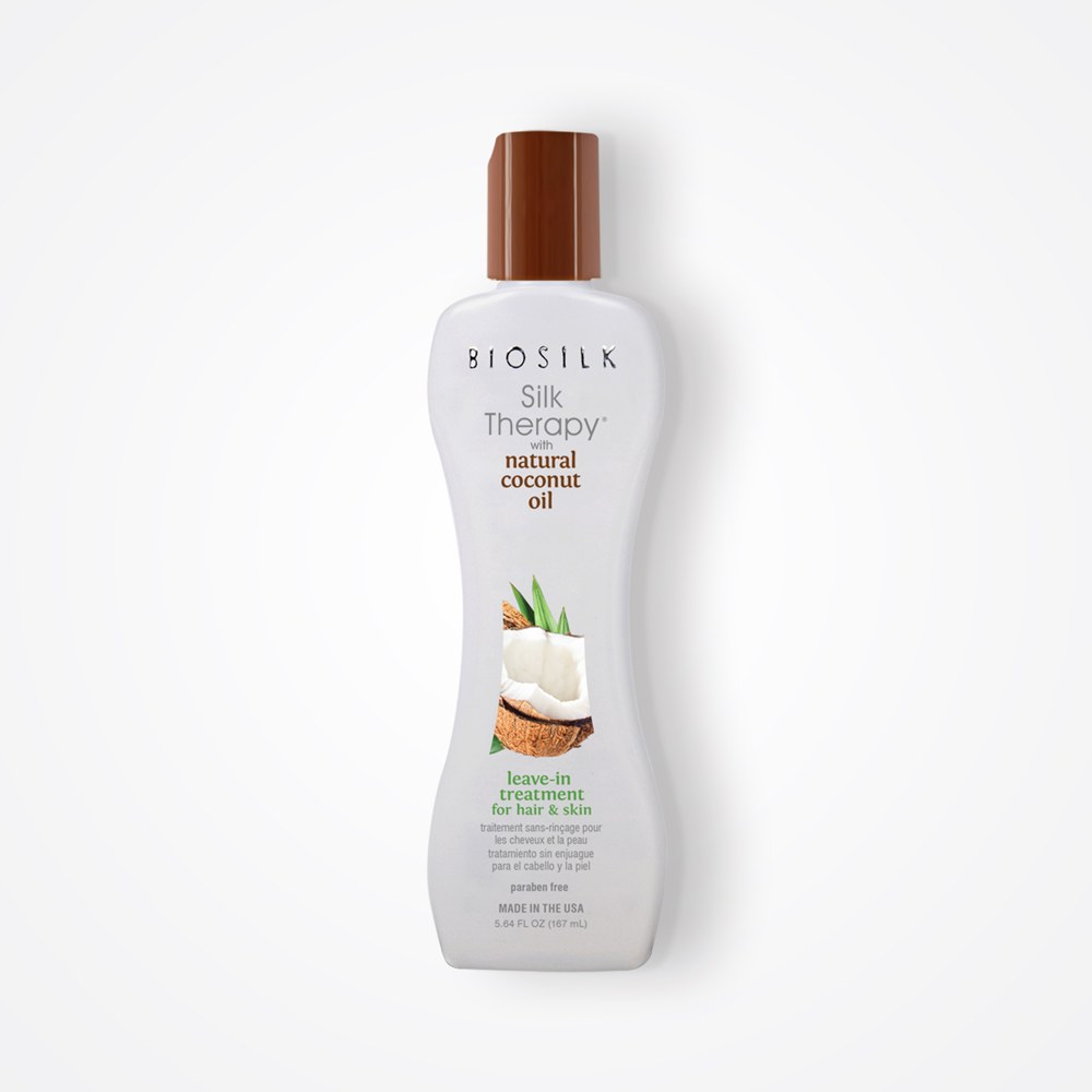BioSilk Silk Therapy With Natural Coconut Oil Leave-In Treatment, 5.64 oz