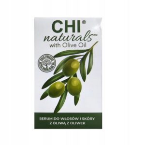 CHI Olive Organics aliejus plaukams ir kūnui, 15 ml