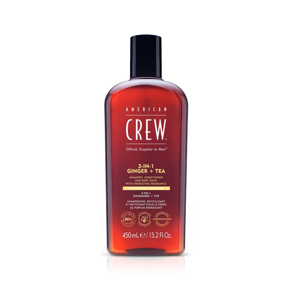 American Crew 3-in-1 Ginger + Tea, 450 ml