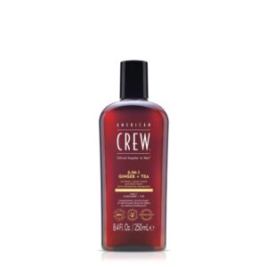 American Crew 3-in-1 Ginger + Tea, 250 ml