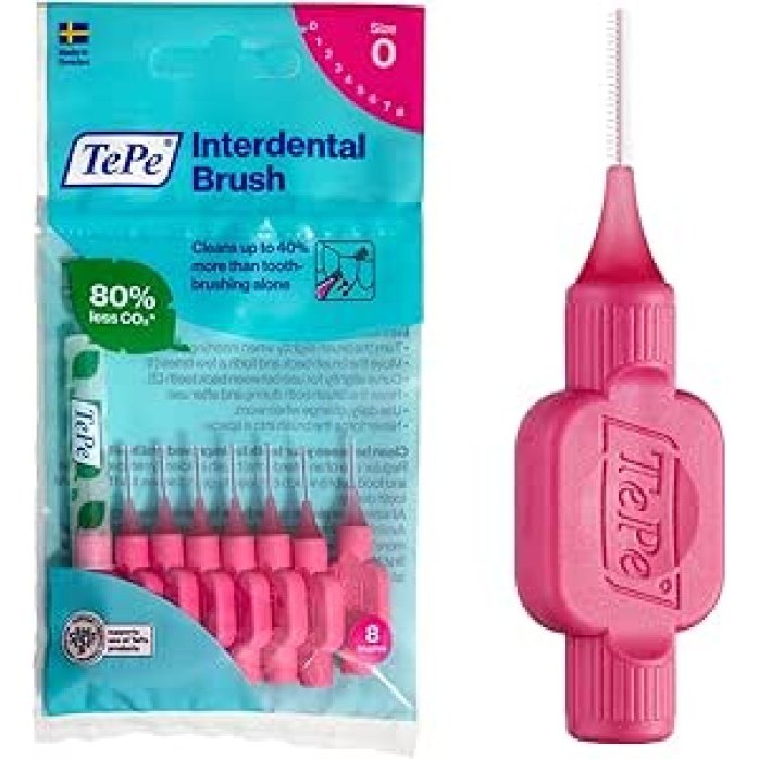 TePe Original Pink 0,4 mm, 8 vnt.
