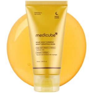 Medicube Kojic Acid Turmeric naktinė kaukė, 75 ml
