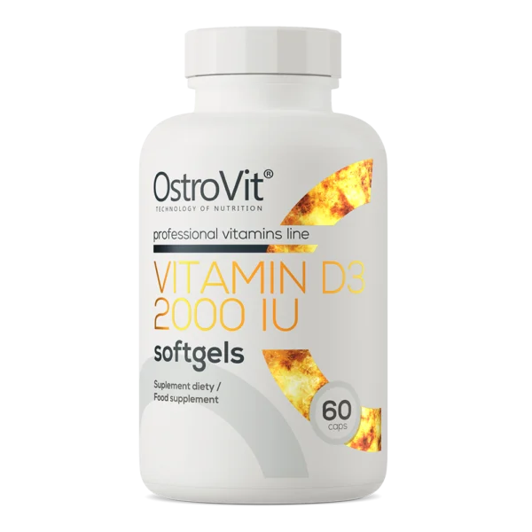 OstroVit D3-vitamiin 2000 IU, 60 kapslit