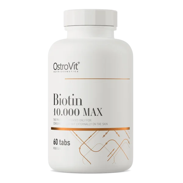 OstroVit Biotin 10.000 MAX, 60 tabletti