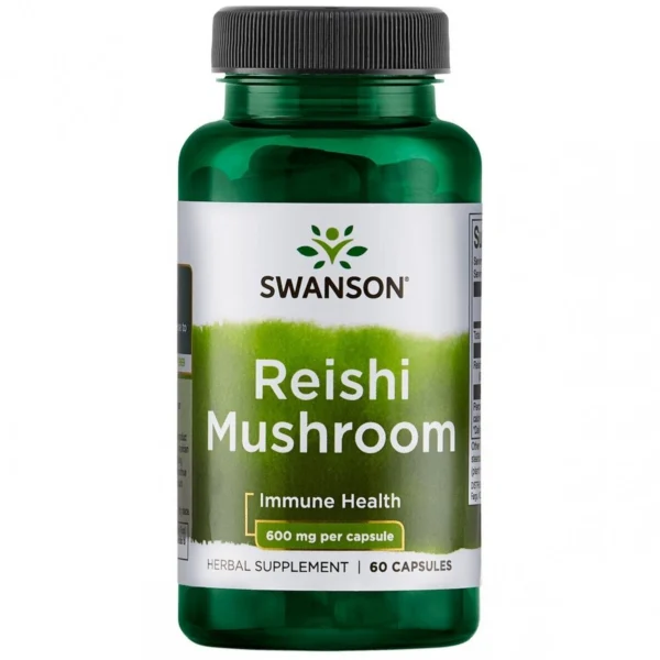 SWANSON REISHI 600 MG 60 KAPSLIT