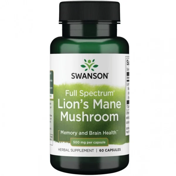 SWANSON LÕVIROHI 500MG, 60 KAPSLIT