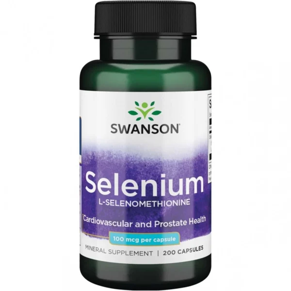 SWANSON SELEEN 100 MCG, 200 KAPSLIT.